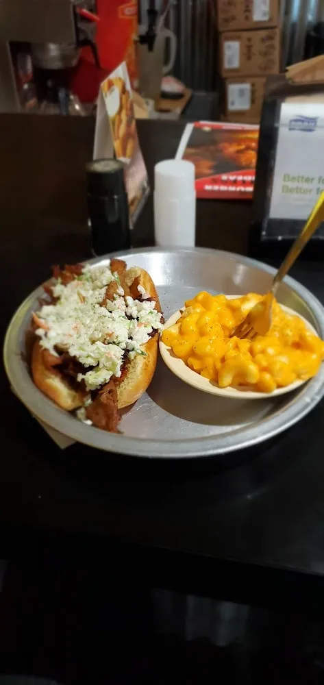 BBQ Beef with Coleslaw