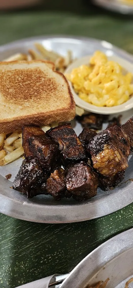 Burnt Ends with Texas Toast