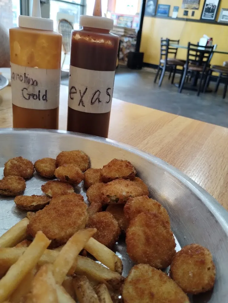 Fried Pickles and Fries
